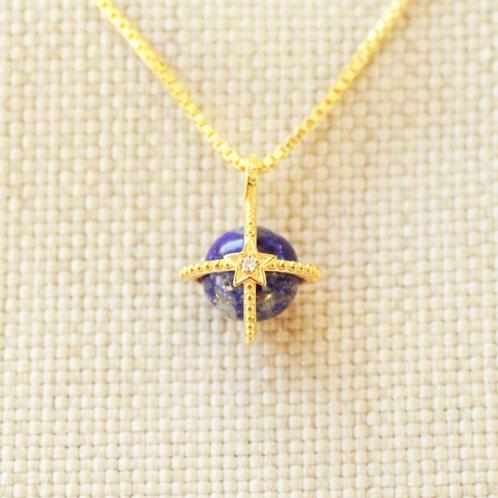 natuursieraad | lapis lazuli ketting goud verguld | 925, Bijoux, Sacs & Beauté, Colliers, Neuf, Argent, Or, Avec pierre précieuse