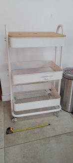 Rolkar / trolley voor salon of studio, Werkplek, Ophalen, Gebruikt, Inrichting