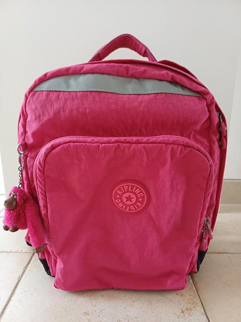 Boekentas Kipling, Handtassen en Accessoires, Tassen | Schooltassen, Rugtas, Roze, Ophalen