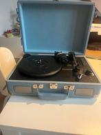 Platenspeler in lederen koffer, Ophalen, Nieuw, Platenspeler, Overige merken