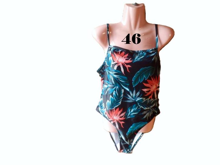 (44) -maillot t.46 vert et rouge, Kleding | Dames, Badmode en Zwemkleding, Zo goed als nieuw, Badpak, Groen, Ophalen of Verzenden