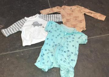 Baby kleding 3 stuks 50-56 beschikbaar voor biedingen