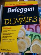 Beleggen voor dummies, Livres, Économie, Management & Marketing, Enlèvement