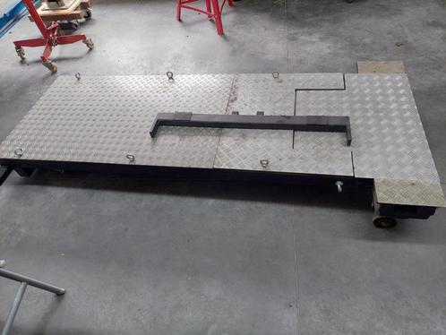 Groot ijzeren platform, hefbrug moto's, Auto diversen, Autogereedschap, Gebruikt, Ophalen