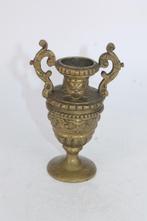 Miniatuur urn van bronslegering, Antiek en Kunst, Antiek | Brons en Koper, Ophalen of Verzenden, Brons