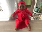 Baby speelgoed pop (Mulat) (57 cm), Ophalen of Verzenden, Zo goed als nieuw, Babypop