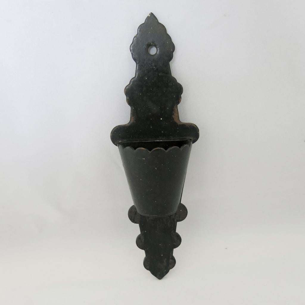 Porte-allumettes victorien en papier mâché, Antiquités & Art, Antiquités | Autres Antiquités, Enlèvement ou Envoi