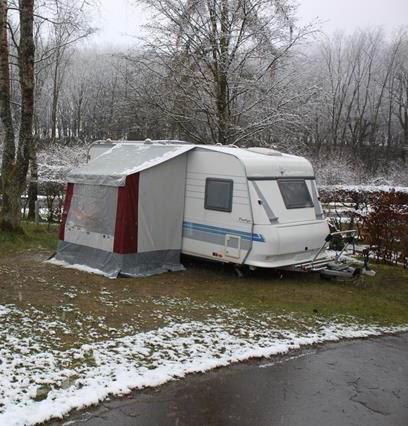Wintervoortent Dorema, Caravanes & Camping, Caravanes, Particulier, Enlèvement