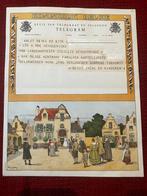 Oude Telegram jaren 40 Aalst, Enlèvement ou Envoi