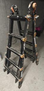 Little Giant Pro 5 + voetstuk ladder, Ophalen, Zo goed als nieuw, Ladder