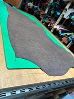 Bruin camo Italiaans kalfs halve huiden 1.2mm soepel A563, Hobby en Vrije tijd, Stoffen en Lappen, Ophalen of Verzenden, Bruin