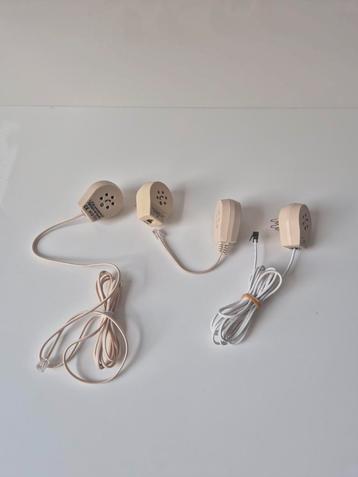 Lot de 4 filtres ADSL/Téléphonie – Parfait pour lignes fixes, Enlèvement ou Envoi, Utilisé