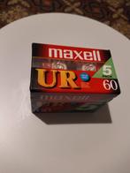 Maxell cassette - in verpakking - 5 stuks - audio - 60, Ophalen of Verzenden, Nieuw in verpakking