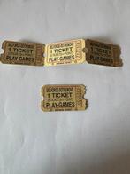 Lot 4 oude Play-Games Delforge Dotremont kaartjes, Ophalen of Verzenden