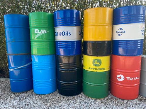 Vat was vat metaal/stalen vat 50,60 100 200 220l..., Tuin en Terras, Regentonnen, Zo goed als nieuw, Metaal, 150 liter of meer