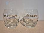 Chivas lot whiskey glazen; per set €5, Verzamelen, Ophalen of Verzenden, Zo goed als nieuw, Borrel- of Shotglas