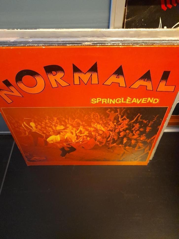 lp - normaal - springleavend - vak 9, Cd's en Dvd's, Vinyl | Nederlandstalig, Gebruikt, Rock, 12 inch, Ophalen of Verzenden