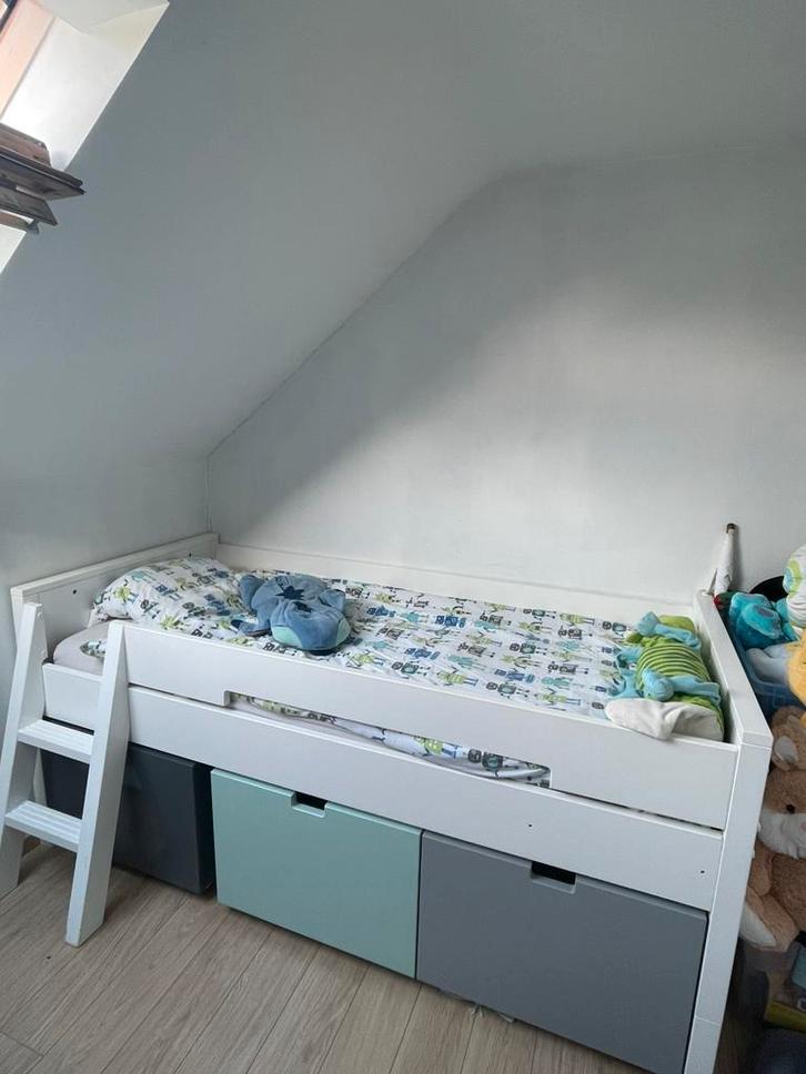 Lit superposé en bois Bopita, Enfants & Bébés, Chambre d'enfant | Lits superposés & Lits mezzanines, Utilisé, Lits superposés