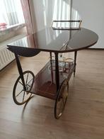 Bar trolley, Ophalen, Gebruikt