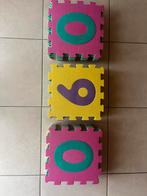 3 stuks foam puzzelmatten speelmatten cijfers, Ophalen, Gebruikt