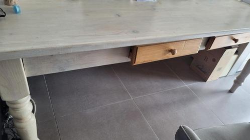 Houten eettafel ophalen in Hamme, Maison & Meubles, Tables | Tables à manger, Enlèvement