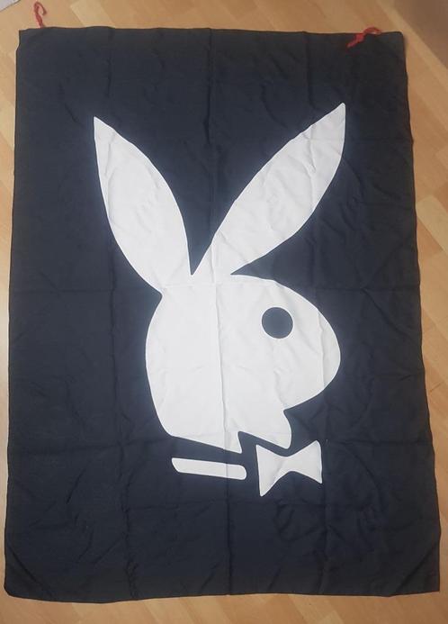 Drapeau vintage Playboy - PlayBoy Flag, Divers, Drapeaux & Banderoles, Utilisé, Enlèvement ou Envoi