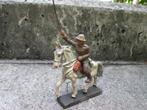 LINEOL Belgische officier op paard met sabel leuke set., Ophalen of Verzenden