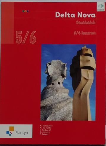 Delta Nova 5/6 – Statistiek – 3/4 lesuren, Comme neuf, Enlèvement, Secondaire, N. Deloddere