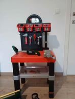 Black & Decker werkbank met gereedschapskoffer en riem, Ophalen, Zo goed als nieuw