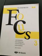 Focus 3 Bronnenboek, Boeken, Ophalen, Zo goed als nieuw, Nederlands, Elke Parmentier; Koen Soenens
