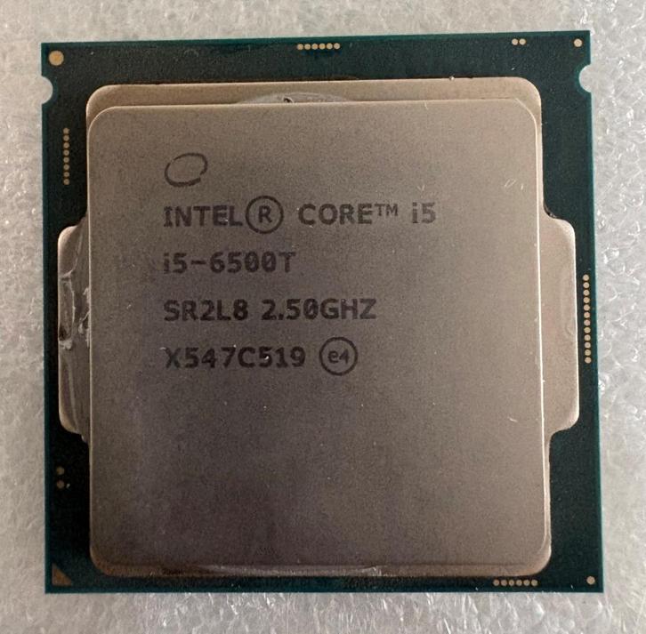 Intel Core i5-6500T processor, Informatique & Logiciels, Processeurs, Utilisé, 4-core, 2 à 3 Ghz, Enlèvement ou Envoi