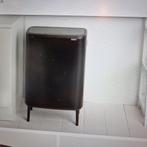 Brabantia zwarte Touch Bin vuilbak, Nieuw, Ophalen of Verzenden, 30 tot 40 liter, Metaal