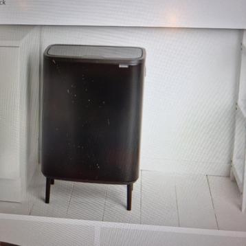 Brabantia zwarte Touch Bin vuilbak beschikbaar voor biedingen