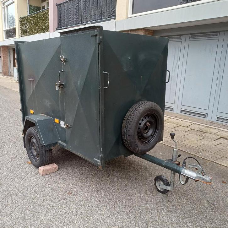 Remorque Gookar fermée indestructible. ROTTERDAM.., Autos : Divers, Remorques, Utilisé, Enlèvement