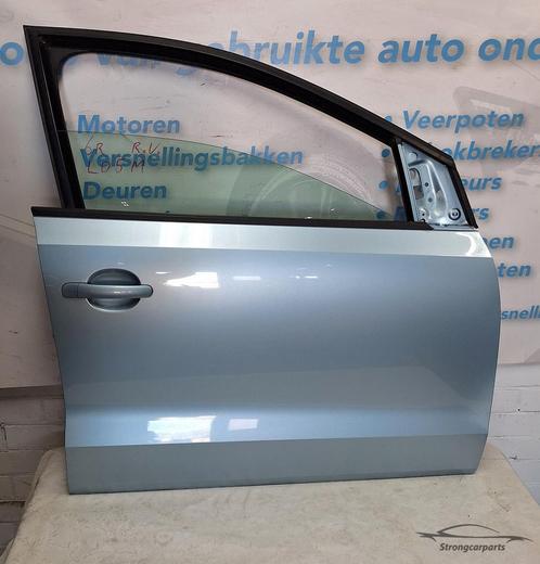 Deur Portier VW Polo 6R 6C rechts voor 5 deurs LD5M compleet, Auto-onderdelen, Carrosserie, Deur, Volkswagen, Gebruikt, Ophalen of Verzenden