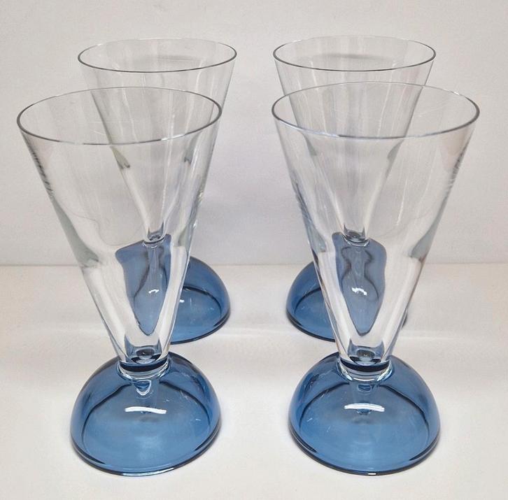 Vintage Luigi Bormioli Tintoretto likeurglazen, Italië 1990, Antiek en Kunst, Antiek | Glaswerk en Kristal, Ophalen of Verzenden