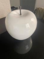 Appel decoratie, Huis en Inrichting, Woonaccessoires | Vazen, Ophalen, Zo goed als nieuw, Wit