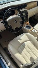 Jaguar X tape -2L V6 top staat, Auto's, Jaguar, 4 deurs, Beige, Blauw, Leder