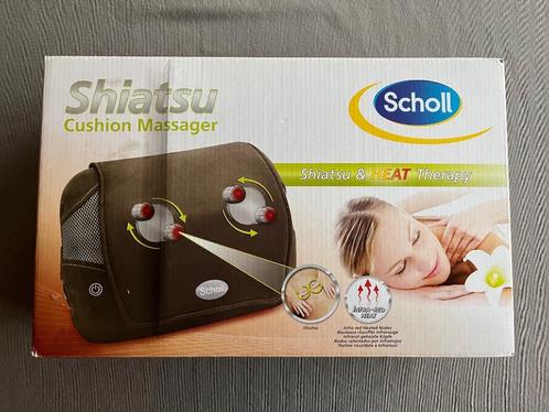 Coussin de massage shiatsu Scholl - neuf, Electroménager, Équipement de Soins personnels, Neuf, Autres types, Enlèvement ou Envoi