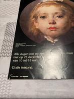 Vintage Poster Het kind in onze kunst , van 1800 tot heden, Rechthoekig Staand, Deurposter of groter, Ophalen of Verzenden, Zo goed als nieuw