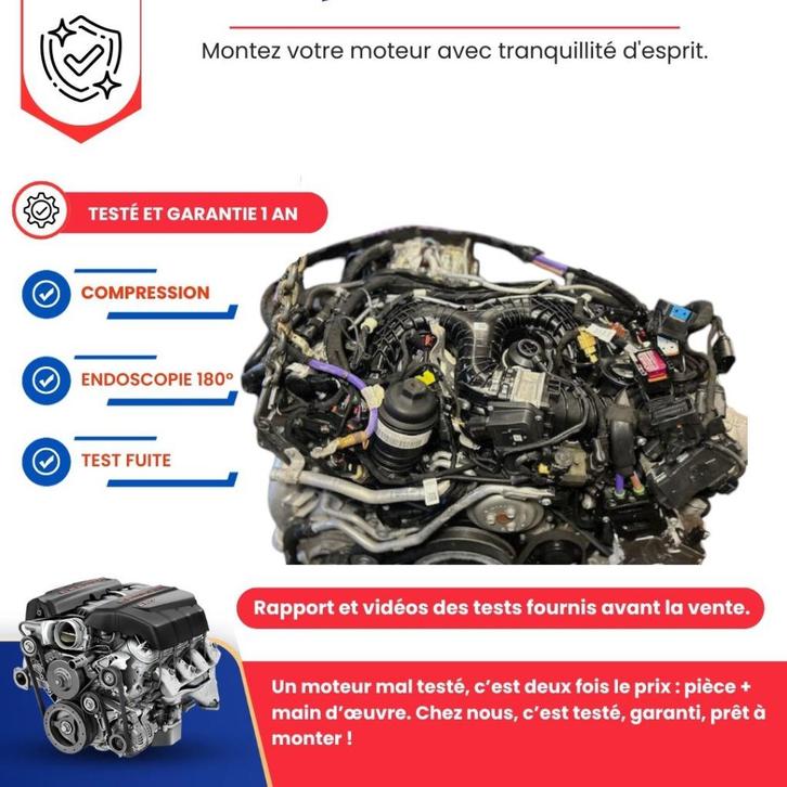 Moteur complet audi s4 s5 b9 / s6 s7 c7 / sq5 3.0 v6, Autos : Pièces & Accessoires, Moteurs & Accessoires, Audi, Neuf, Enlèvement ou Envoi