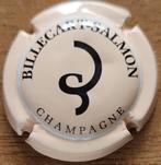 Champagnecapsule BILLECART-SALMON lichtzalm & zwart nr.50a, Nieuw, Frankrijk, Ophalen of Verzenden, Champagne