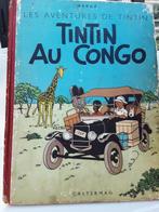 Kuifje in Congo DR B4 1950 HERGE CASTERMAN, Boeken, Stripverhalen, Gelezen, Ophalen of Verzenden, Eén stripboek, Hergé
