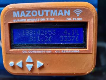 Slimme mazoutmeter WIFI beschikbaar voor biedingen