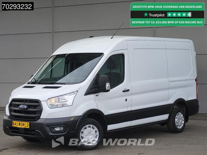 Ford Transit 130pk L3H2 Airco Cruise Parkeersensoren Euro6 L, Auto's, Bestelwagens en Lichte vracht, Bedrijf, Te koop, Airconditioning