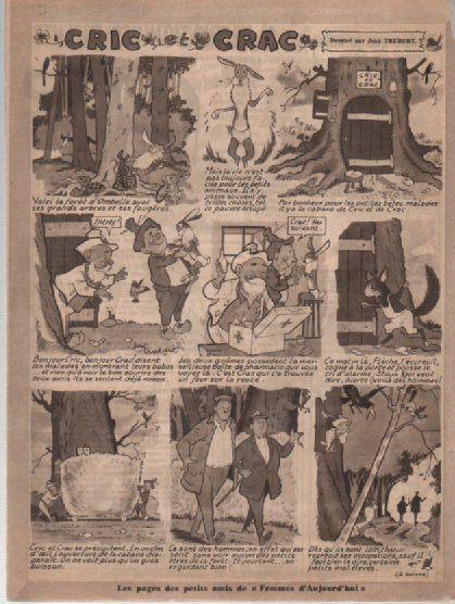CRIC et CRAC Dessiné par Jean TRUBERT, Livres, BD, Comme neuf, Une BD, Enlèvement ou Envoi