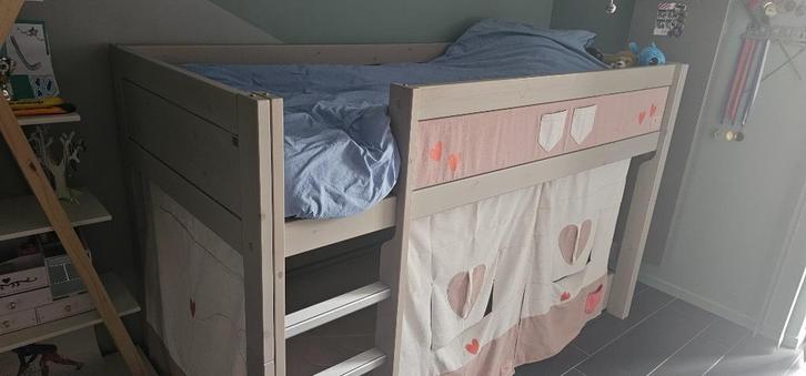 Lifetime hoogslaper met bedlade inclusief lattenbodem, Kinderen en Baby's, Kinderkamer | Stapelbedden en Hoogslapers, Zo goed als nieuw