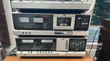 Stereoketen JVC, Enlèvement, Comme neuf, Deck cassettes ou Lecteur-enregistreur de cassettes, JVC