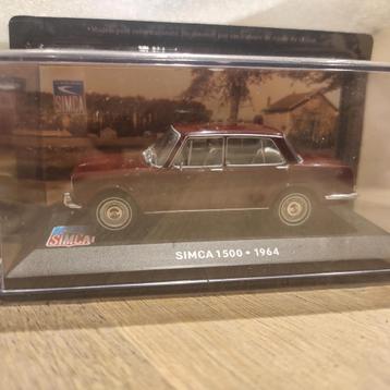 Simca 1500 1964, 1:43 in ongeopende blister beschikbaar voor biedingen