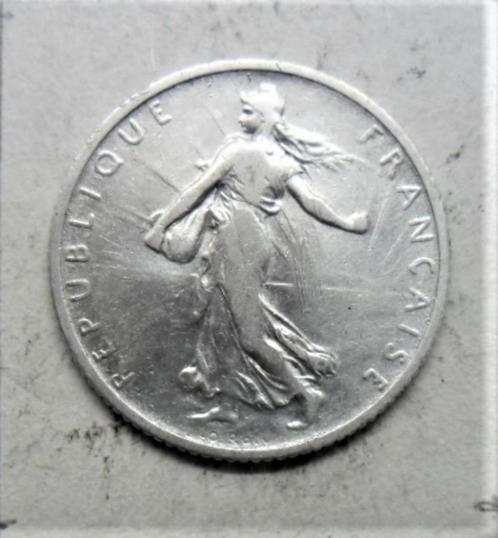 Zilveren munt Frankrijk 1 frank 1905 sower, Postzegels en Munten, Munten | Europa | Niet-Euromunten, Losse munt, Frankrijk, Zilver